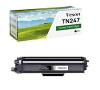 Veson Toner TN247 TN243 Replacement for Brother TN-243 TN-247 Compatible Toner for Brother MFC-L3750CDW DCP-L3550CDW MFC-L3770CDW HL-L3230CDW - 1 Negro
