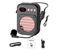 Vesone Amplificador de Voz portátil,Amplificador de Voz - Micrófono Personal para Profesores - Amplificador de Voz Portátil, Trabajo de 12 Horas, Amplificador de Voz Personal para Aula, Reunión, Guía