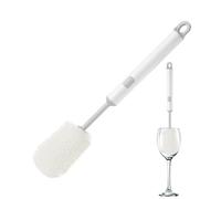 Vesone Cepillo para biberones - Cepillo para Botellas Deportivas con Mango Largo - Cepillos para biberones para Limpiar biberones, Agua, Vasos, decantadores Vino, petacas, limpiadores