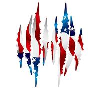 Vesone Coche Garra Tigre - Pegatina para el Parachoques automotriz del Coche | Adhesivo la Bandera Estadounidense para automóviles, Camiones, Ventanas, Accesorios automotrices