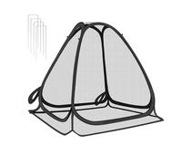 Vesone Malla Cubreplantas - Protector De Malla Textil Desplegable | Protector De Jardín contra Pájaros,para Bancales Elevados Macetas Tomates Árboles Flores Frutas Verduras Exterior Jardín