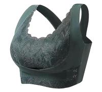 Vesone Sujetador Deportivo Alto Impacto - Sujetador Sexy sin Costuras elástico con elevación,Sujetador de Camiseta de Cobertura Completa, Sujetador Sedoso inalámbrico Moldeador para Uso Diario, sueño
