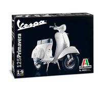 Vespa 125 Primavera Piaggio 1:9 Kit De Modelo De Plástico ITALERI