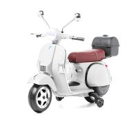 ATAA Vespa clásica Oficial 12v Licencia Piaggio - Blanco