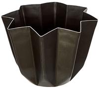 Forma Pandoro Antiadherente 800gr Aluminio Negro 22× 15,8 CM Molde Dulce