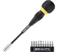 VESSEL 2200MBH120K01 Destornillador de trinquete intercambiable con 10 puntas