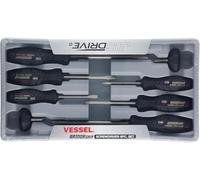 VESSEL ARMOR GRIP Destornillador 8PC (JISDRIVE) No.550A8PTU