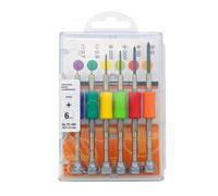 VESSEL Juego de destornilladores de precisión TD-56S / +0, 00, 000, 0000, -0.7, -0.9