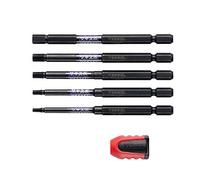 Vessel Recessed"sakisubo Hex Bit 5-Piece Set [no.BW-32] (Assorted 5pc Set) (Japan Import)