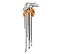 Vessel (VESSEL) Ball Point L-Shaped Wrench, 9 piezas, juego largo tipo 8309BP-L