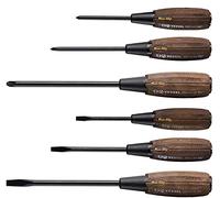 Vessel Woody Penetrating Destornilladores antideslizante Grip Juego de 6 (caja) 336PS