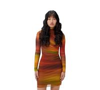 DESIGUAL ABITO CORTO DONNA ARANCIO