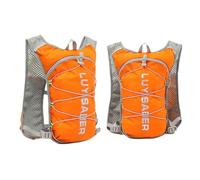 Vest de hidratación en Funcionamiento - Pack, Equipo de Agua | Carrier de vejiga 1.5L con Acolchado de Malla Transpirable y Soporte de arnés Ajustable para el maratón de Resistencia Actividad al Aire