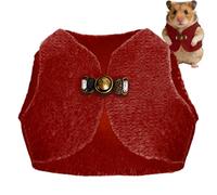 Vest for Hamster, Vintage Cute Cold Weather Apparel, Small Pet Animal Wear Tank Top, Outdoor Warm Costume for Cage Photography Halloween Winter, Fits Small Medium Large Breeds