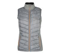 Vest HKM Style Jersey/Nylon Vest Basel Style - Grey/Rose Gold / M