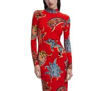 Vest_Melted Paisleys_LACRO, 3136 Red, XL