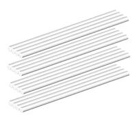 Vestamore 16 varillas acrílicas de 40 cm de largo, 1,3 cm de diámetro, varillas transparentes suaves para manualidades y proyectos de arte