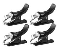 Vestamore 4 disparadores de pesca para pesca en la playa, ayuda de lanzamiento de carrete fijo, ayuda de disparo de pesca de cañón de surf con bridas para cables, mar, pesca en la orilla