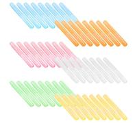 Vestamore 48 soportes para cepillos de dientes de viaje, estuches de cápsulas de plástico para higiene, almacenamiento y organización