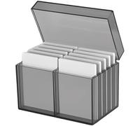 Vestamore Caja de almacenamiento de pestañas con 10 capas, soporte de plástico para pestañas postizas, organizador de extensión de pestañas de injerto, funda de pestañas a prueba de polvo con fuerte