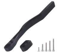 Vestamore Cazador de cadena de aleación de aluminio 6061, guía de cadena anticaída para carretera, 13 x 105 mm con 5 tornillos, ciclismo seguro