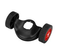 Vestamore Ruedas para desbrozadora de césped: rueda auxiliar, ajuste universal, PP