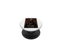 Vestida para Matar al Gato Negro Art Deco PopSockets PopGrip Adhesivo