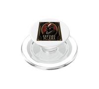 Vestida para Matar al Gato Negro Art Deco PopSockets PopGrip para MagSafe
