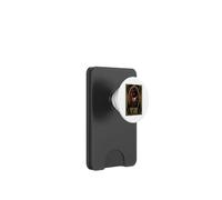 Vestida para Matar al Gato Negro Art Deco PopSockets PopWallet para MagSafe