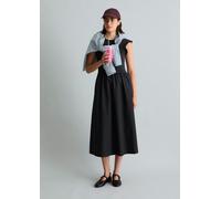 Vestido acampanado de jersey con volantes Blue Depths XXL