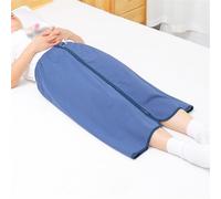 Vestido ajustable para evitar fugas Compresas impermeables for incontinencia, lavables, diseño de falda, paquete de 3, tallas M/L/XL, multicolor(Blue-zip,XL)