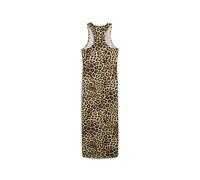 Vestido ajustado con estampado integral LEO LUXE para mujer L