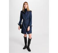 Vestido vaquero ajustado con botones Mujer Talla 36. Color Azul