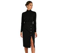 Vestido Blazer Quirúrgico Mujer Vestido Lactancia Camisa Cirugía Algodón Ligero Ropa Trabajo Enfermería Camisa Blanca Médico Médicos Negro 3XL
