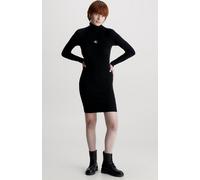VESTIDO CALVIN KLEIN BADGE ROLL MUJER L
