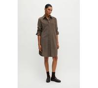 Vestido camisero ancho Stone Taupe 34