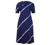 Vestido camisero de algodón orgánico hasta la rodilla con bolsillos y línea en A 44/46