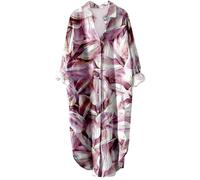 Vestido camisero de gran tamaño para mujer, vestidos largos de Reino Unido para mujer, talla grande, cuello en V, vestidos camiseros de talla grande, vestidos para señoras mayores, vestidos de verano