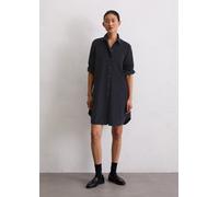 Vestido camisero relajado Deep Night Blue 34