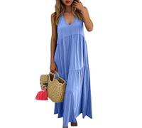 Vestido Camisero sin Espalda de Color Liso para Mujer Vestidos De Boda Invitada Informal Manga Corta y Estampado Floral para Playa Coctel Entallado Manga Larga