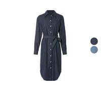 Vestido camisero vaquero para mujer - Azul oscuro#Tallas:38. Talla