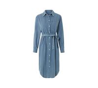 Vestido camisero vaquero para mujer - Azul claro#Tallas:46. Talla