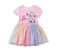 Vestido Care Bears Niña Verano - Vestido Niñas Care Bears de Manga Corta, Ropa Niñas Casual, Cómoda y Ligera, Ideal para el Día a Día, 8 Años