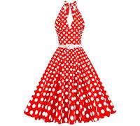 Vestido casual sin mangas para mujer - Lyre bohemia ligera - Chaqueta de verano Fluido ideal para fiestas y vacaciones con tirantes de espagueti uso diario, versión versátil, rojo, S