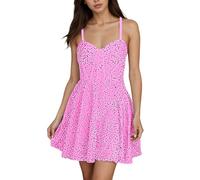 Vestido con lentejuelas para mujer, de gran tamaño, vestido sexy sin mangas, elegante y elegante, cuello en V, estilo retro, color sólido, disco corto, carnaval, vestido para club de noche