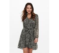 Vestido corto, corte en V Mujer Talla L. Color Otros