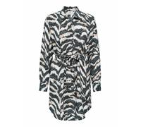 Vestido corto estampado Mujer Talla XS. Color Azul