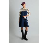 Vestido corto vaquero de corte regular Dark Blue XL