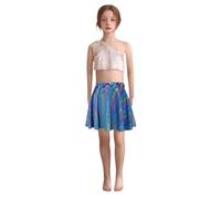 Vestido de baile para niños con falda de lentejuelas Thousand Bird, azul, 12-15years