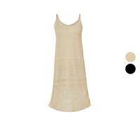 Vestido de crochet para mujer - Beige#Tallas:XS (34/36). Talla